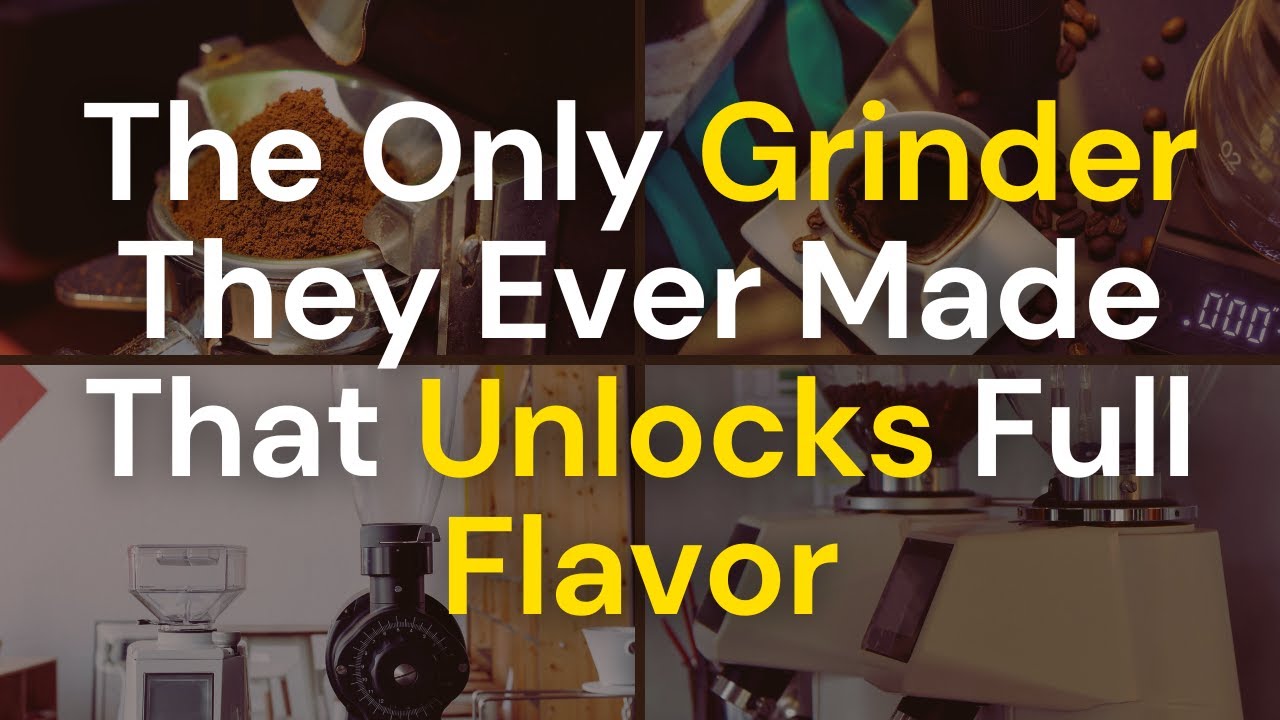 This Grinder Design Unlocks Flavor Most Machines Destroy