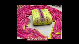 Chanderi cotton and cotton dress materials at reasonable rates screenshot 3