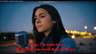 Dusk Till Dawn Zayn ft Sia Lyrics Video by Talia martinez