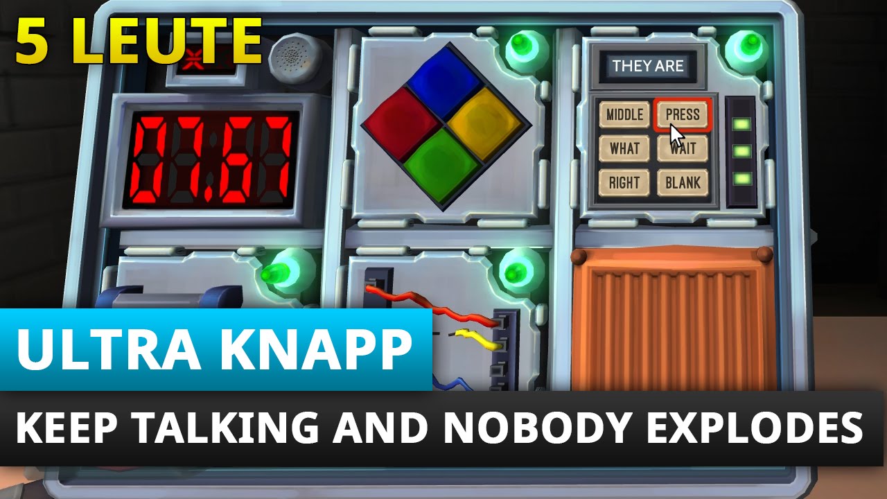 ULTRA KNAPP (5 LEUTE) | Keep Talking And Nobody Explodes | curi0s [german]