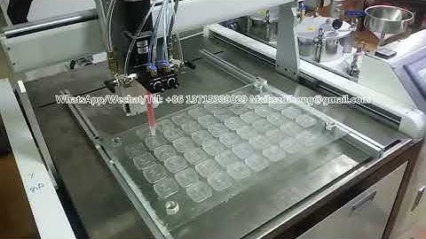 Fully automated dual-component resin (AB epoxy) dispensing machine, intelligent equipment for A & B