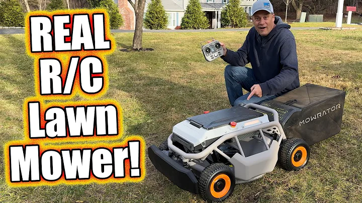 Electric Radio Control Lawn Mower Any Good?! Mowrator S1 4WD