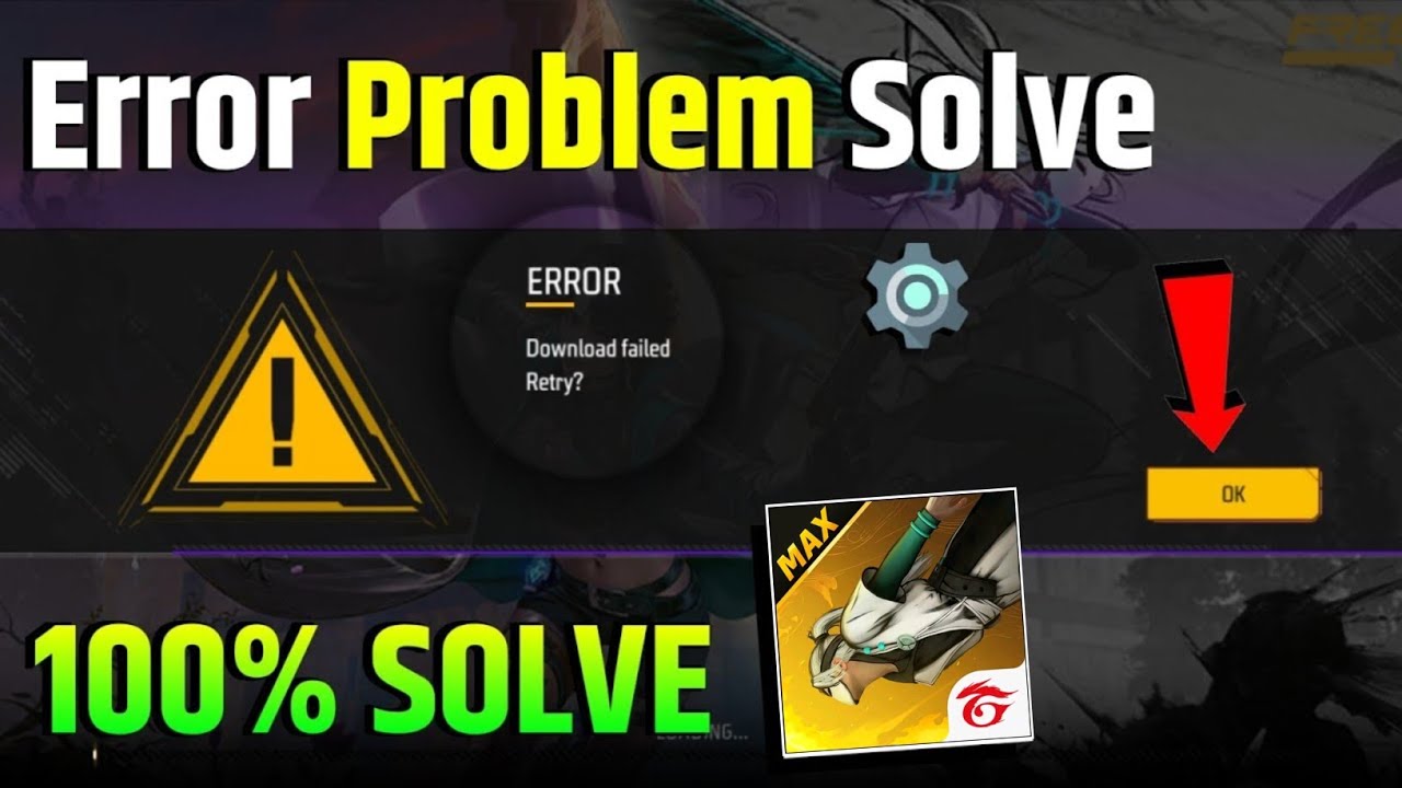 Free Fire Download Failed Retry | How To Solve Free Fire Max Loading ...