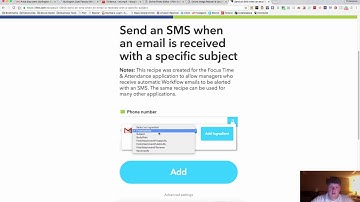 Text Message Alert for Important Emails Using IFTTT Tutorial