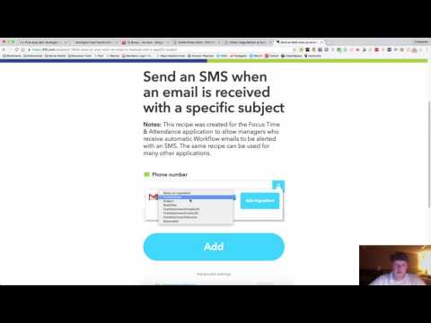 Text Message Alert for Important Emails Using IFTTT Tutorial