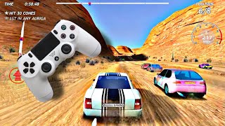 Rally Fury With Controller Game Play