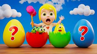 surprise eggs mary nursery rhymes kids songs