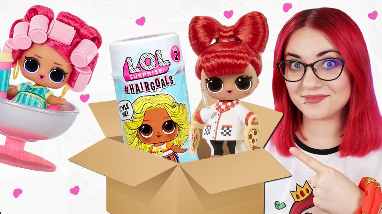 PACZKA z LOL Surprise 📦 Rzadkie Laleczki z PRAWDZIWYMI WŁOSAMI ⭐ Hairgoals