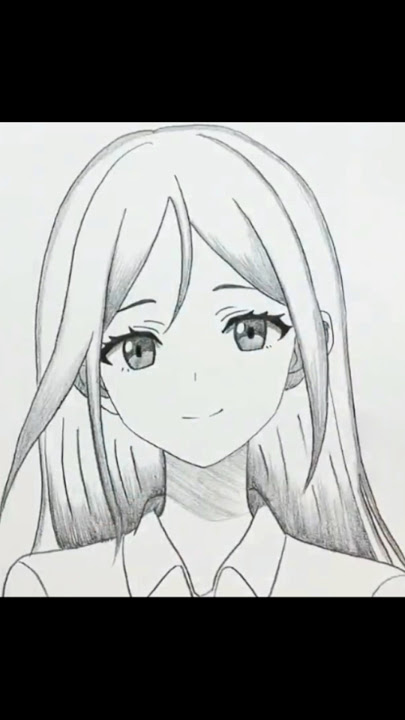 anime girl 😚 drawing ✏️ art #samsud #shortvideo #drawing #ytshorts #anime