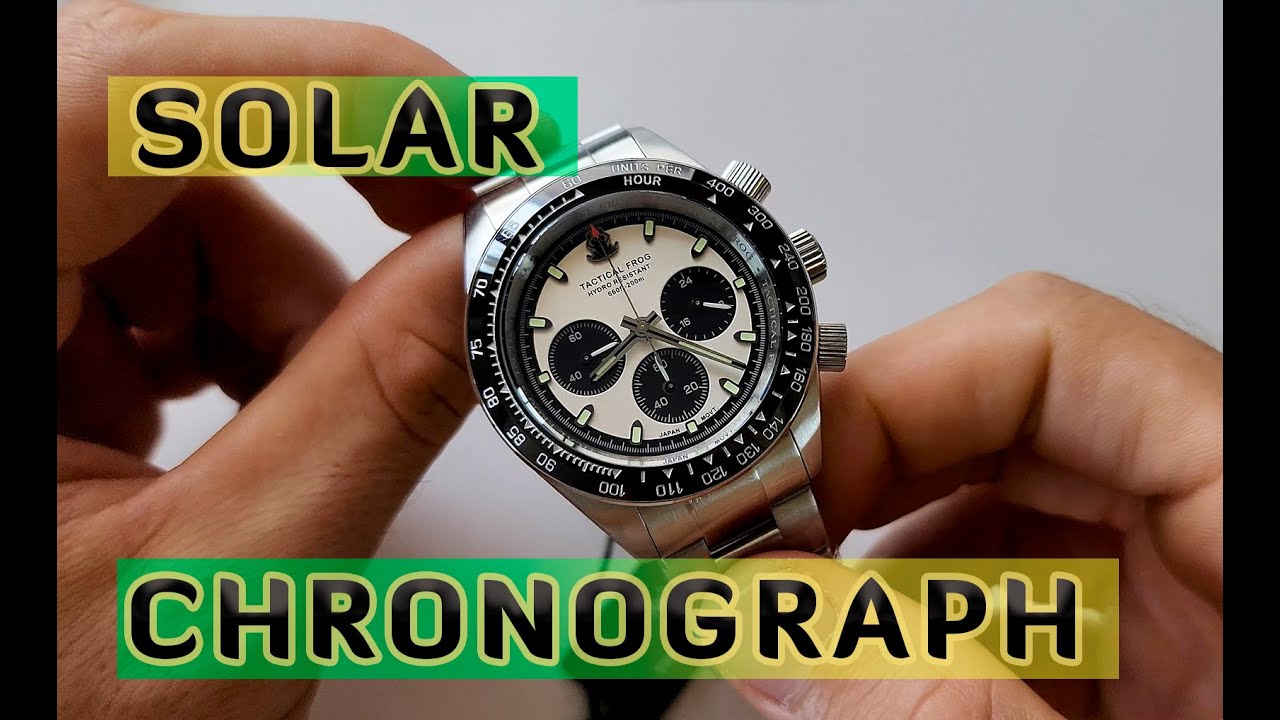 I love it! Tactical Frog - Solar Chronograph | Seiko VS75 movement