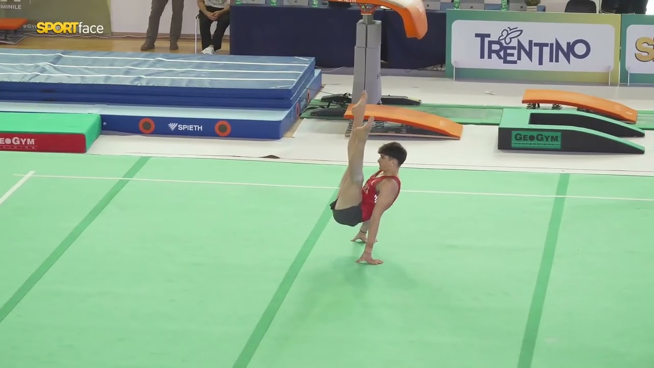 Manuel Berettera. 2025 Italian Championships. EF. FX