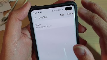 Galaxy S10 / S10+: How to Enable / Disable Internet Autofill Forms and Create a Profile