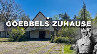 Bei Goebbels Zuhause  Die Villa vom NSPropagandaminister erkundet!