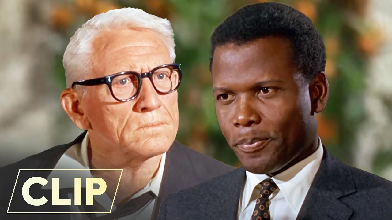 Guess Who's Coming to Dinner (1967) | Joey's Dad Meets Daughter's Black Fiancé | Sidney Poitier