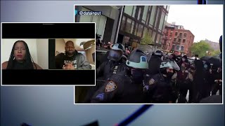 NYPD clash with protesters