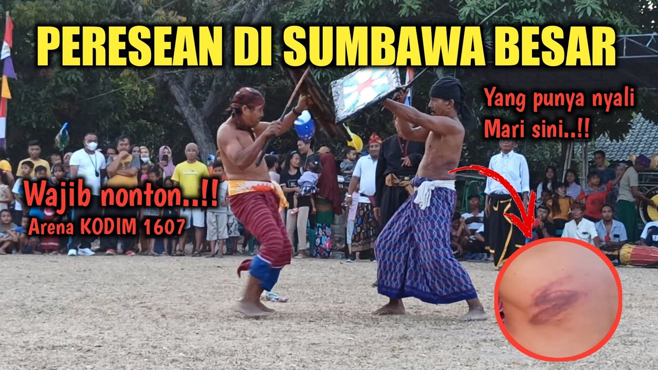 PERESEAN 27 AGUSTUS 2022, KODIM 1607 SUMBAWA BESAR || PERESEAN LOMBOK SASAK