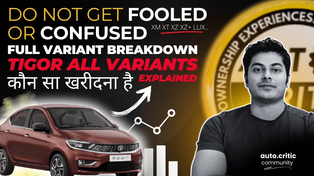 Tigor variant breakdown | Tigor XM XT XZ XZ+ and XZ+ Lux | #tata # ...