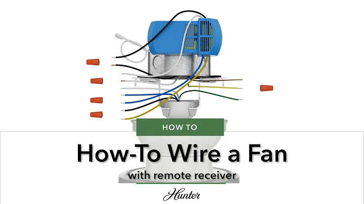 How to Wire a Ceiling Fan with a Remote Receiver