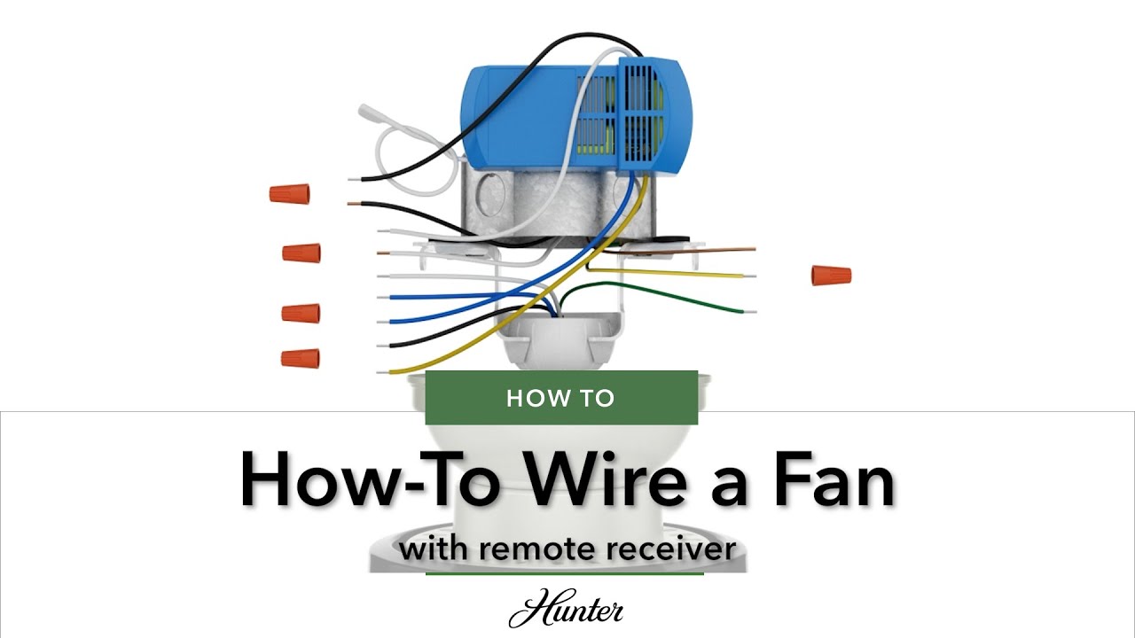 Hunter Ceiling Fan Remote Wiring Instructions - Tutorial Pics