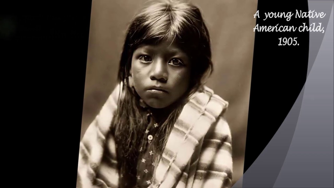 Rare & Old Photos of Native American Children
