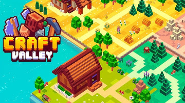 Craft Valley - Building Game (by Tinkles Games) IOS Gameplay Video (HD)