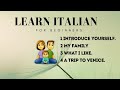 Learn italian in one day | easy to way learn Italian for beginners #education #learning