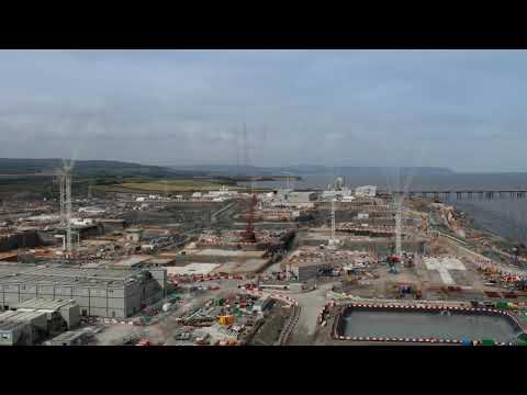 Hinkley Point C time-lapse | Progress from 2016-2020