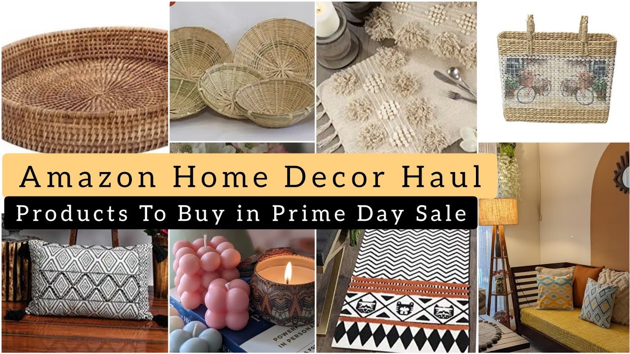 *Must Watch* Amazon Home Decor Haul Decorate Your Home With Prime Day Sale Ugaoo Plants