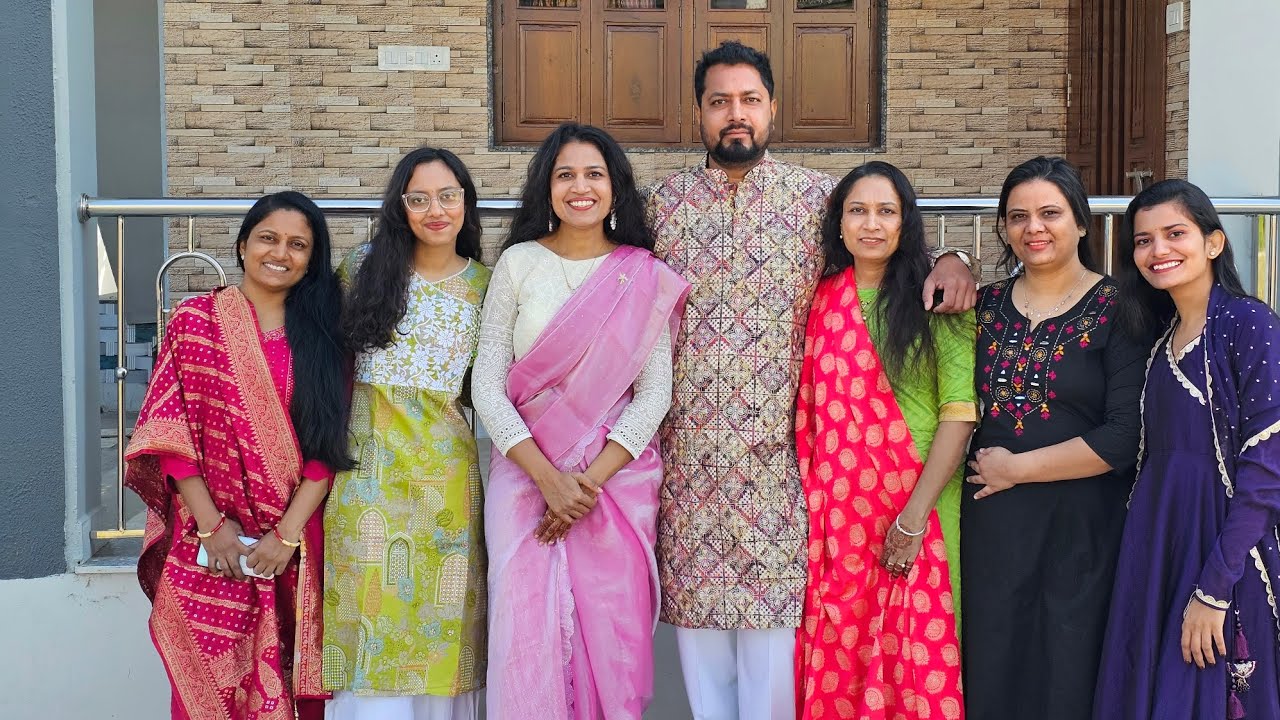 ભાઈ ની સગાઇ 💍💍💍🫰🫰🫰 #sagai #gujrati #viral #video #dailyvlog 