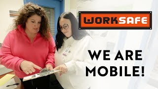 We Are Mobile! We can now offer our entire suite of services for you at your worksite!