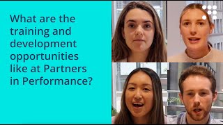 Training and Development Opportunities at Partners in Performance
