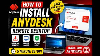 Complete AnyDesk Setup | From Download to First Use