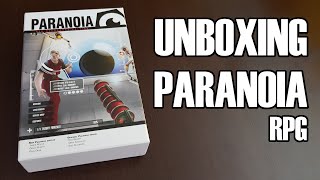 Unboxing do Paranoia MGP (RPG)