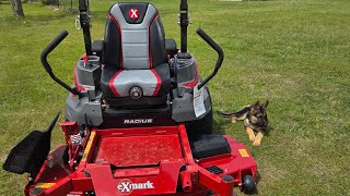 Dad's New 2026 60"  ExMark Radius Zero Turn Mower 