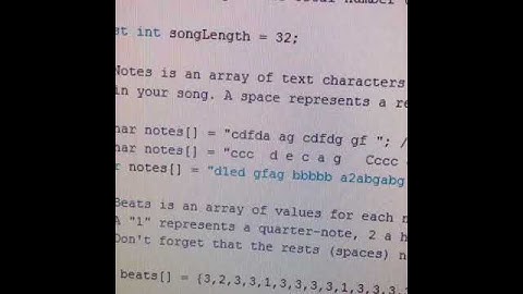 arduino playing school fightsong