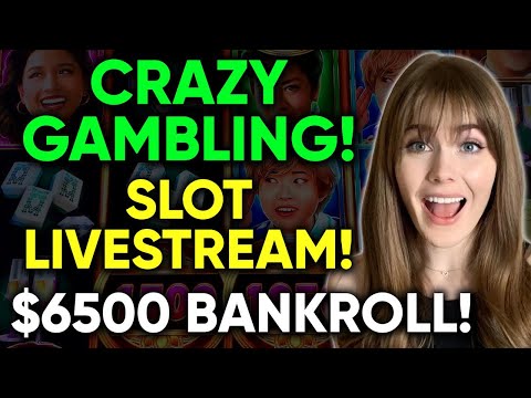 HIGH LIMIT SLOT LIVESTREAM! $250 SPINS INCOMING!! $6500 Bankroll!