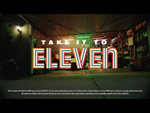 Take it to Eleven with 24/7 Delivery | 7-Eleven