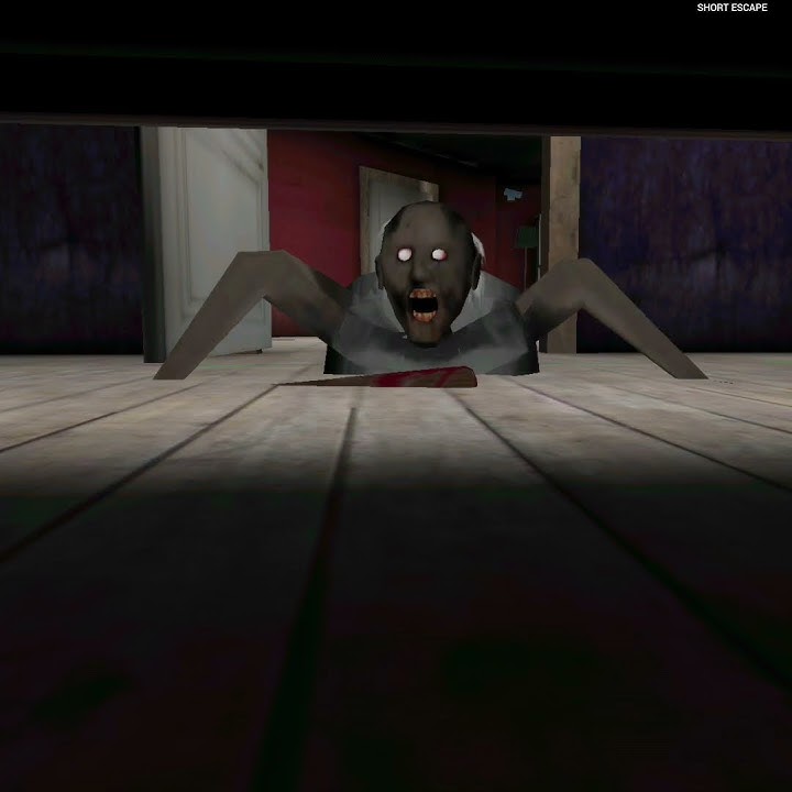 Granny All Chapter Bed Jumpscare #shorts