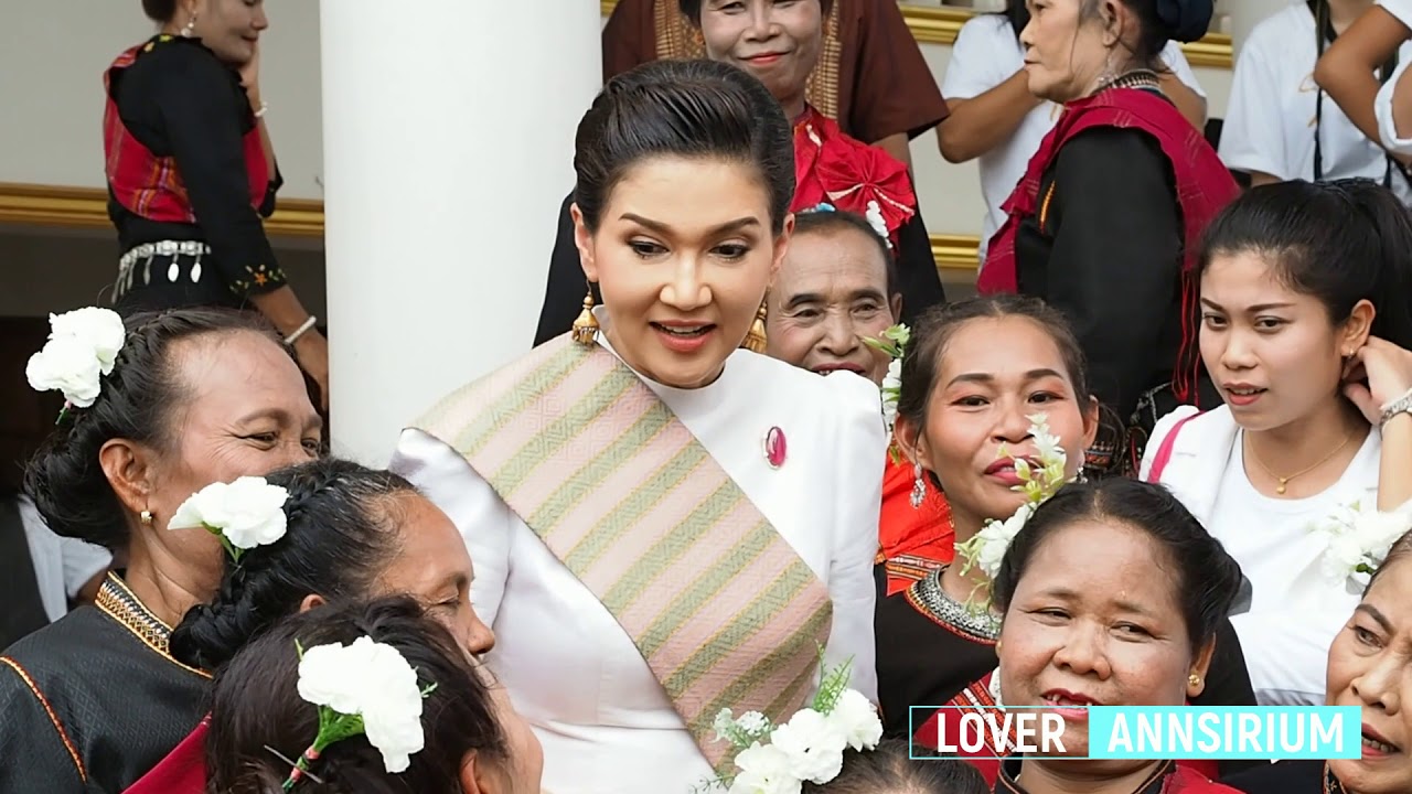 แอน สิเรียม ร่วมพิธีลงเสาเอกเมรุ วัดสิเรียมพุทธาราม จ.ศรีสะเกษ