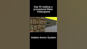 Day 51 making a procedural Maze Videogame.Play It on Itch.io:KurjusGames/TheMaze#gamedevblog#shorts