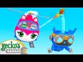 Kat's Rocket Sky Chase | Gecko's Garage | Trucks For Children | Cartoons For Kids