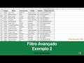 Filtro Avançado - Exemplo 2