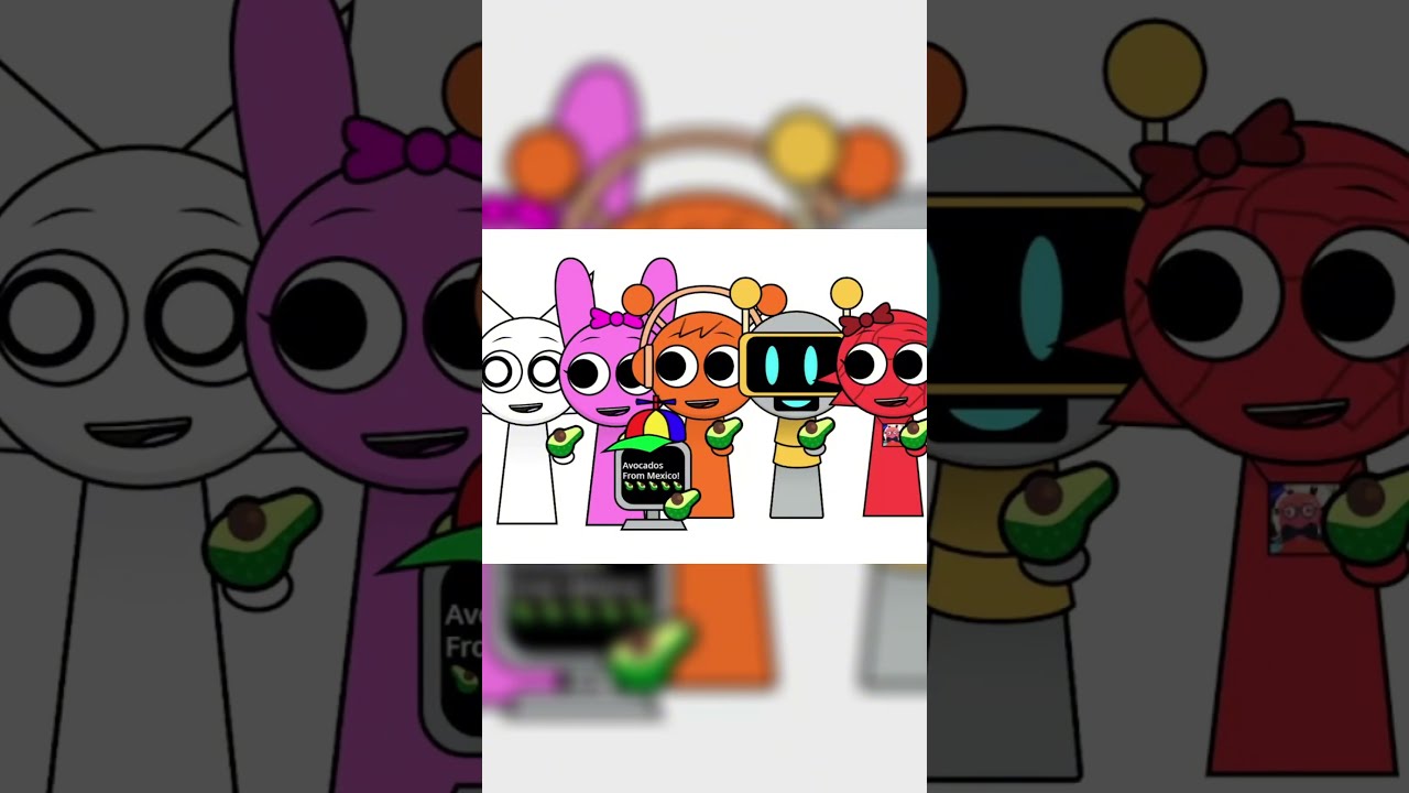 Avocados From Mexico 6 Sprunki Parody Animation Incredibox