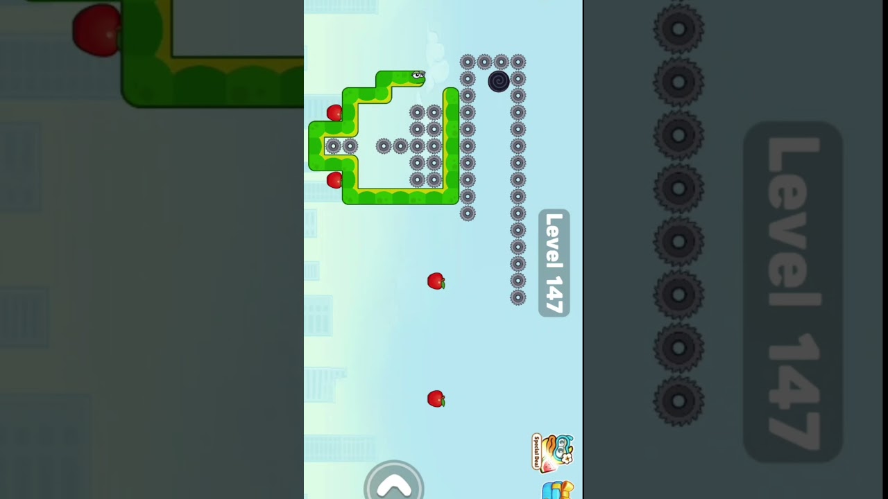 snake puzzle level 147 🥶🥶
