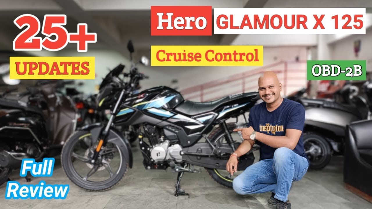 ALL NEW HERO GLAMOUR X 125 | CRUISE CONTROL | BT & NAVIGATION | 2025 | MODEL | Full review by Jatin