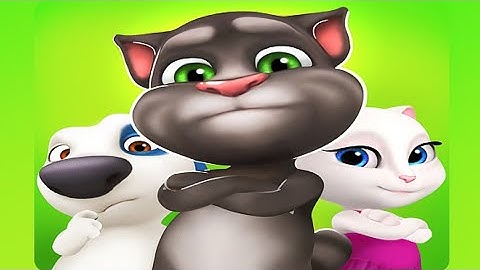 Talking Tom Bubble Shooter Part 1 Gameplay Android ios