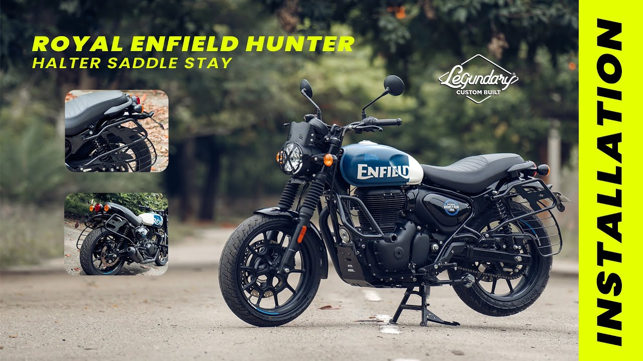 INSTALLATION VIDEO : LEGUNDARY CUSTOM  HALTER SADDLE STAY ON RE HUNTER