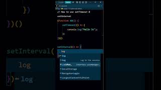 Information setTimeout and setInterval in JS #shorts #js #programming Update
