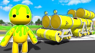 I Found a Secret TOXIC WASTE CAR! - Wobbly Life Update Gameplay screenshot 1