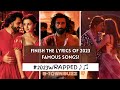 Finish the lyrics challenge famous 2023 songs bollywood 2023 happynewyear2024 pls subscribe 